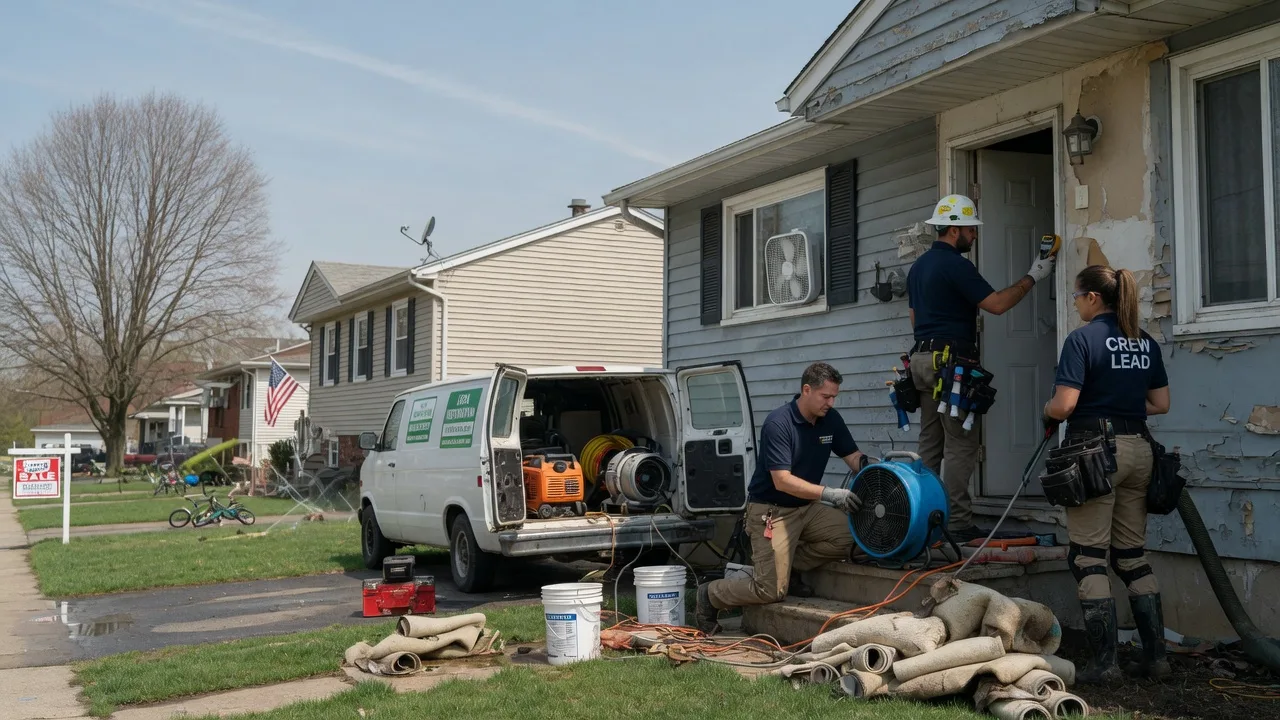 Flood Cleanup in Wanatah, IN near me