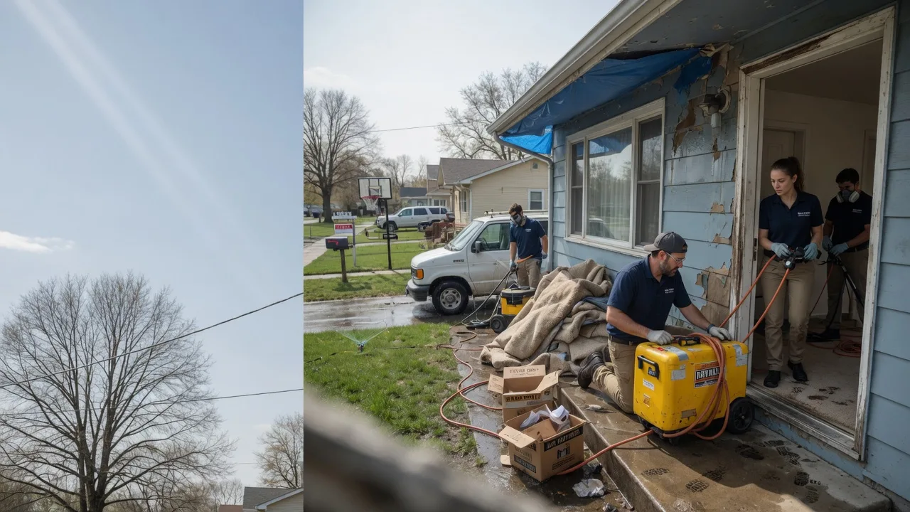 Basement Flood Cleanup in Wanatah, IN near me